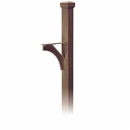 SALSBURY INDUSTRIES Salsbury Industries 4835BRZ Decorative Mailbox Post Designer In Ground Mounted - Bronze 4835BRZ